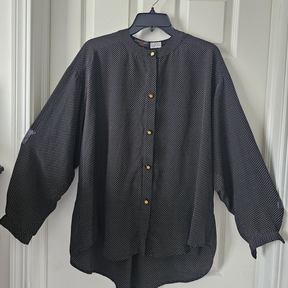 NEW! 100% SILK, Palmer & Palmer Australia  Womens Blouse, Relaxed SIZE M